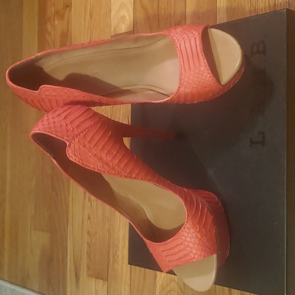 Lamb Ilane Peep Toe Pump Size 9-1/2 - Picture 2 of 4